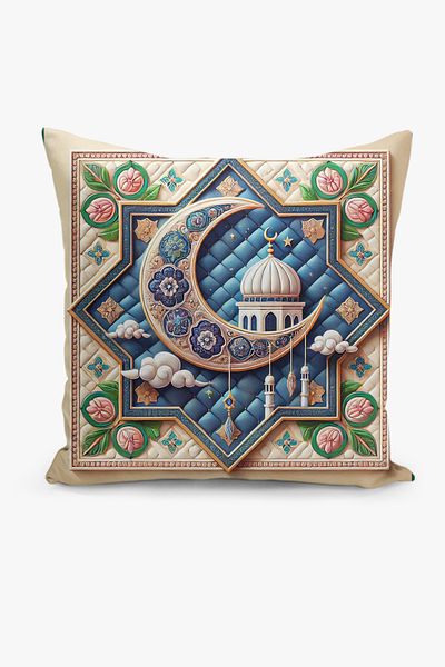 Filamente Husă de pernă cu model Ramadan, imprimată digitală pe două fețe - Ramadan