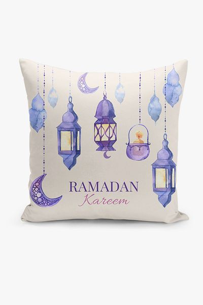 Filamente Husă de pernă cu model Ramadan, imprimată digitală pe două fețe - Ramadan