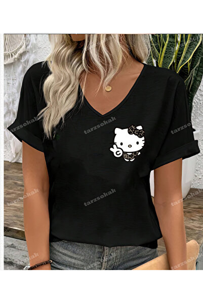 Tarzsokak Хелоу Кити с леопардов принт 7