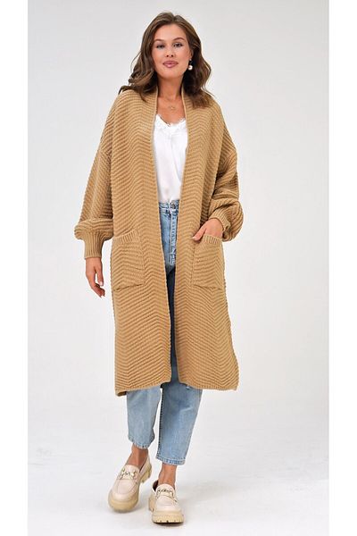 NİSUM MODA CARDIGAN GROZ ÎMPLĂTIT ÎN CRUCE NİSUM