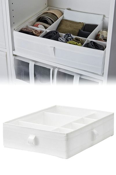 Binbirreyon Κουτί οργάνωσης ντουλάπας 7 θέσεων 44x34x11cm DF002