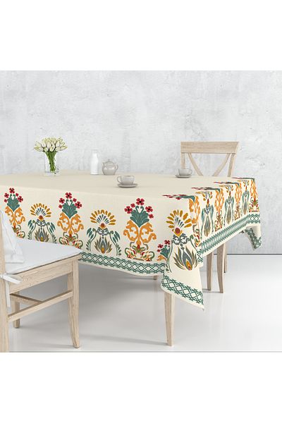 Filamente Ramadan Patterned Digital Print Tablecloth