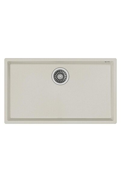 Teka Square 72.40 Tg Brıght Cream Granit Evye, Tezgahaltı