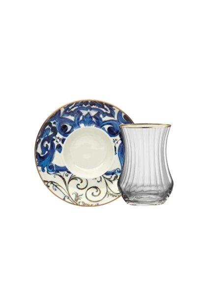 Sandro Moreno 1898 Victoria Optik 12 Parça 6 Kişilik Çay Seti 150 ml