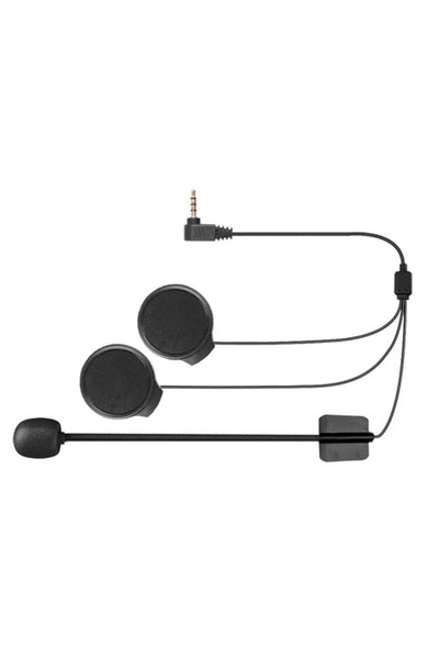 JUNGLEE 3.5mm JACK girişli intercom kulaklığı bt31 uyumlu motorsiklet kask içi yedek kulaklık mikrofon