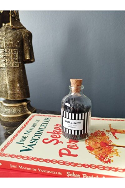 Vagonik Dekoratif Farklı Renklerde Kibrit Şişesi