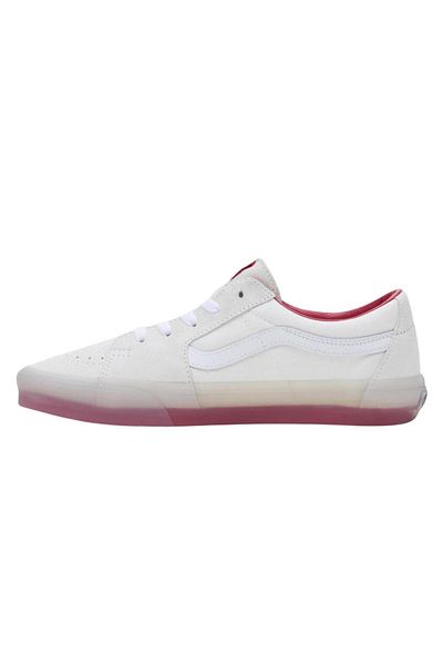 Vans White Women's Suede Lifestyle Shoes Vn0009Qryf91 Sk8-Low