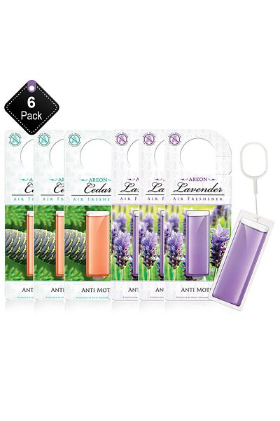 Areon Pack Of 6 Areon Anti Moth Collection