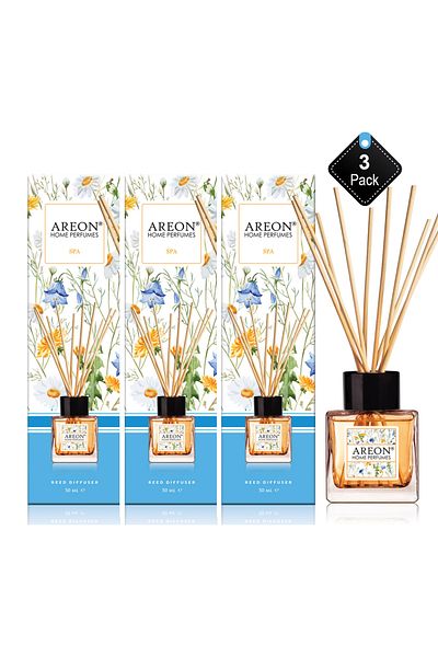 Areon Pack Of 3 Areon Home Perfumes 50 ml Garden Spa