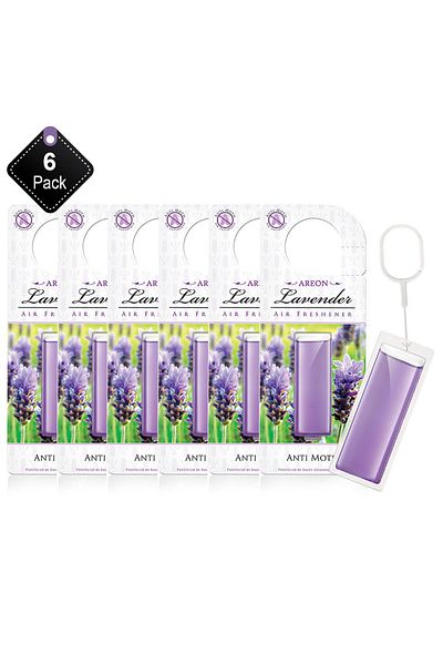 Areon Pack Of 6 Areon Anti Moth Lavender