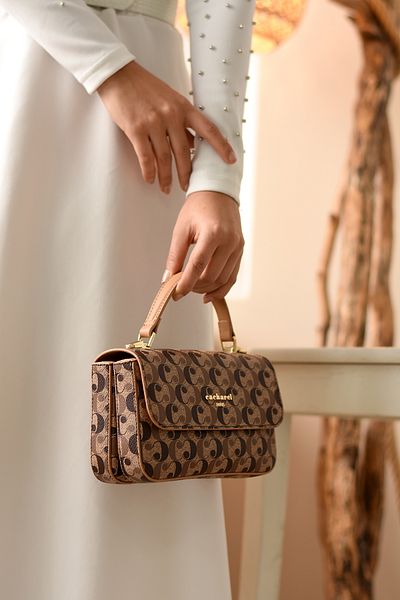 Cacharel Women's Hand and Shoulder Bag 8006