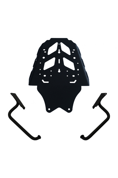 GP KOMPOZİT KTM 250 / 390 Adventure 2020-2024 Uyumlu Arka Çanta Demiri Siyah