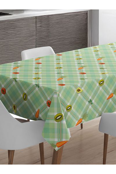 Viadela Fruit Patterned Tablecloth Suitable for Daily Use