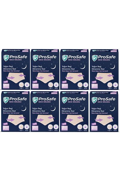 PROSAFE 16 Pieces of Night Panties - Special for Dense Menstrual Period