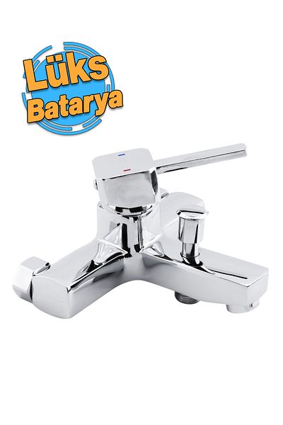 Badem10 Luxury Bathroom - Wall Mounted Sink, Hot Cold Faucet for Kitchen and Tap, Double Water Inlet