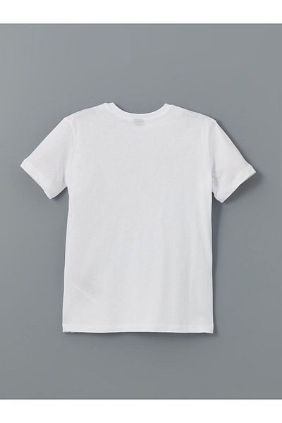 LC Waikiki Νέα σεζόν Crew Neck Boy's Tisort - S5HF40Z4