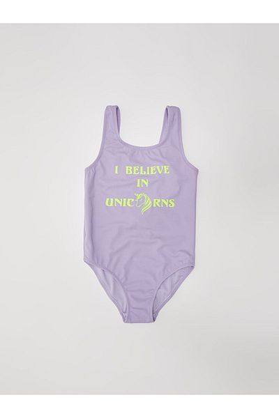 DEEP BEACH Printed Girl's Swimsuit