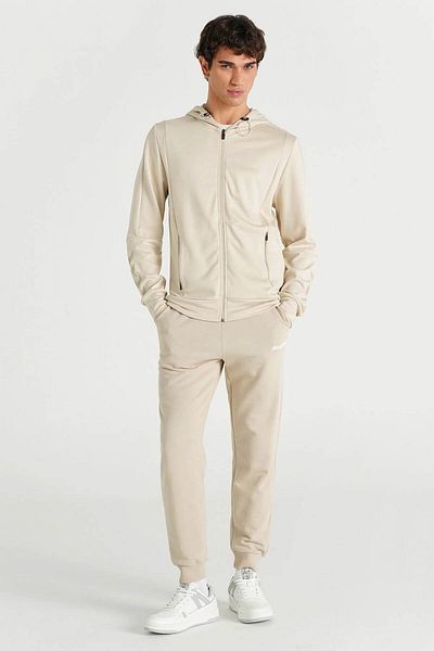 hummel Ανδρικό Φούτερ - Hml elemental Regular Pants Feather Grey
