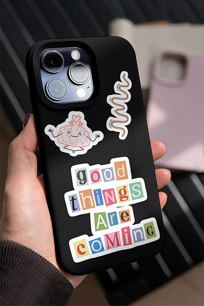 AR Sticker مجموعة من 12 ملصقًا للكمبيوتر المحمول ذو طابع فني فني