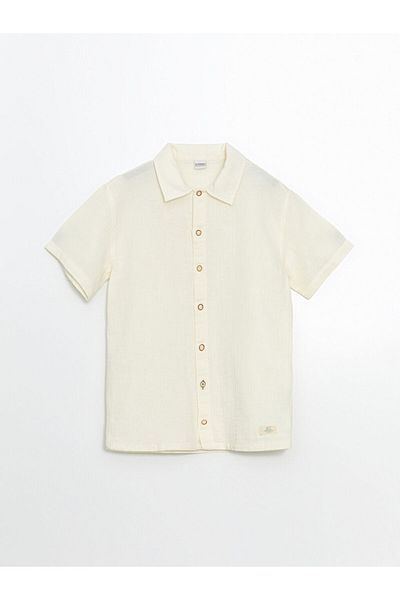 LC Waikiki LCW Kids Basic Short Sleeve Boy's Shirt
