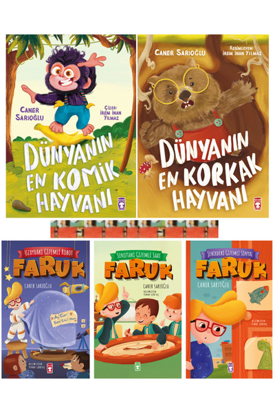 Timaş Çocuk Caner Sarıoğlu 1.2.Sınıf-Dünyanın En Komik Hayvanı, Korkak Hayvan...