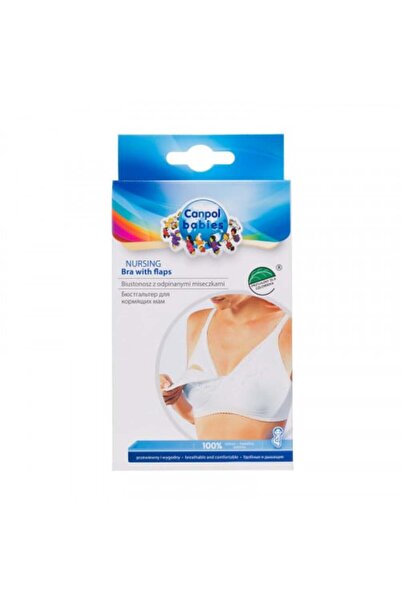 CANPOL : Maternity bra Classic ( white)  B 90