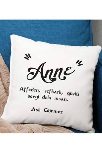 Kişiye Özel 30x30 Tek Yüzey Baskılı Yastık