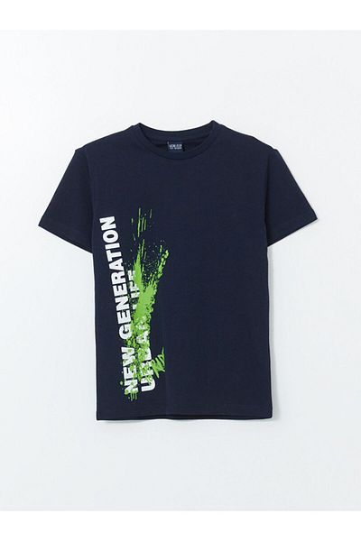 LC Waikiki LCW ECO Crew Neck fiú póló