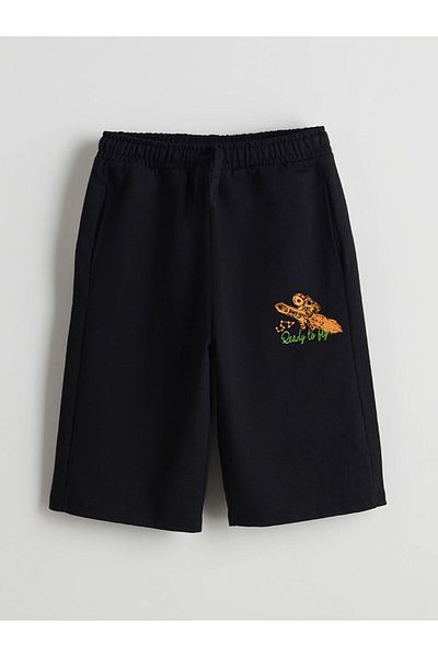 LC Waikiki New Season Elastic Waist Boy's Shorts - S5Kc05Z4