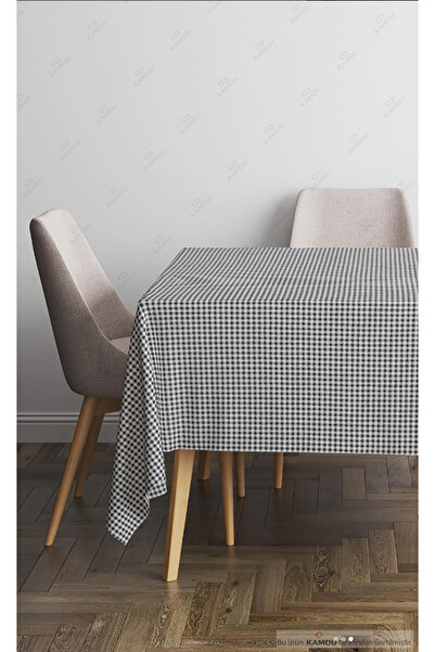 Chicvente 2 Pcs Gingham Tablecloth, Small Square Pattern Table Cloth, Tablewa...