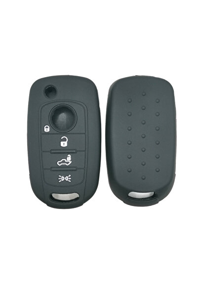 Space غطاء مفتاح أسود متوافق مع Polo-Egea-500x-Toro-Tipo-Cronos