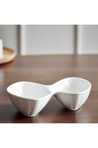 Home Box Supreme 2-Partition Bowl
