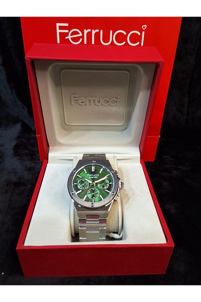 Ferrucci Original Steel Men's Wristwatch with Ferrucci Active Function