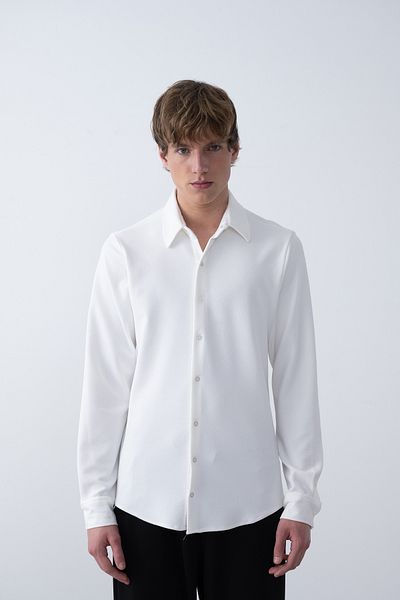 İLKCET MODA Εποχιακό ανδρικό πουκάμισο Oversize