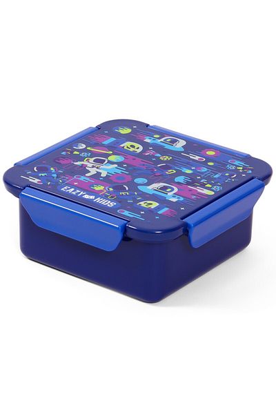 Eazy Kids علبة غداء رواد الفضاء - أزرق، 650 مل