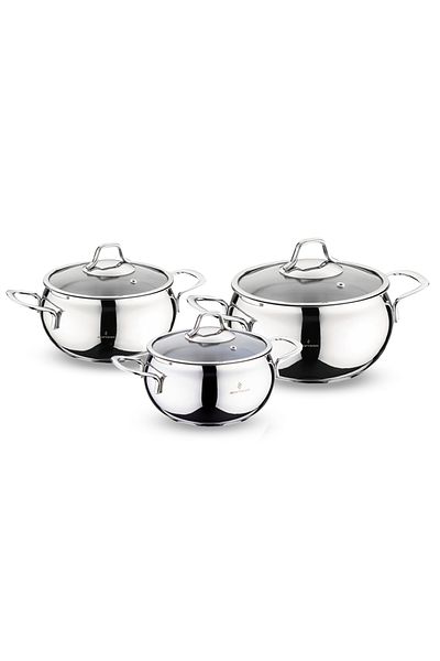 Sofram Stainless steel cookware set 6 piece