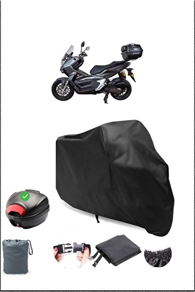Breen Black Falcon T-Rex 188 Rear Bag Compatible Waterproof Motorcycle Cover