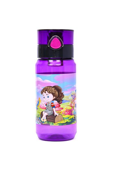 Eazy Kids Water Bottle 500ml - Purple
