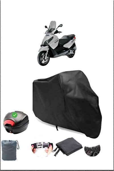 Breen غطاء دراجة نارية مقاوم للماء متوافق مع حقيبة Piaggio X7 250 الخلفية بال...