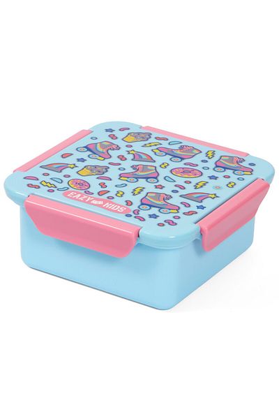 Eazy Kids صندوق غداء، جيل Z Skater - أزرق، 650 مل