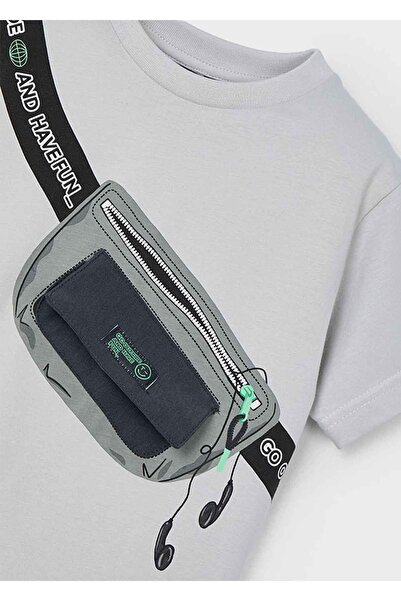 MAYORAL Yazlık Erkek Çocuk T-Shirt - Gri