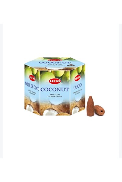 Hem Sk Home Dizayn Geri Akış Şelale Tütsü Konisi (coconut Kokulu)