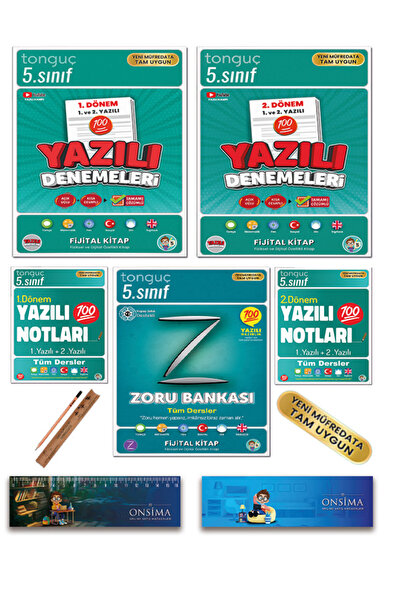 Tonguç Yayınları 5. Sınıf Zoru Bankası Tüm Dersler - Yazılı Notları - Yazılı ...