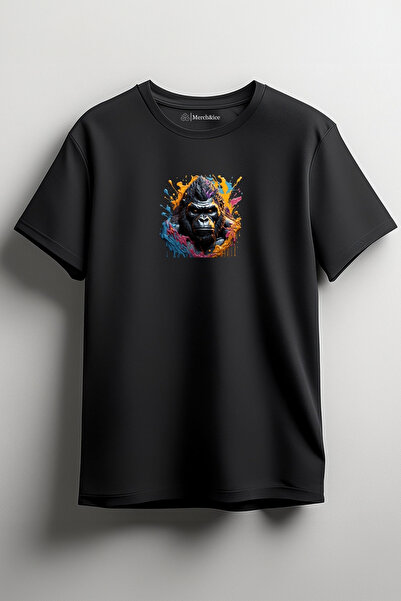 Merch&ice Šareni majmun Štampano uniseks T-shirt