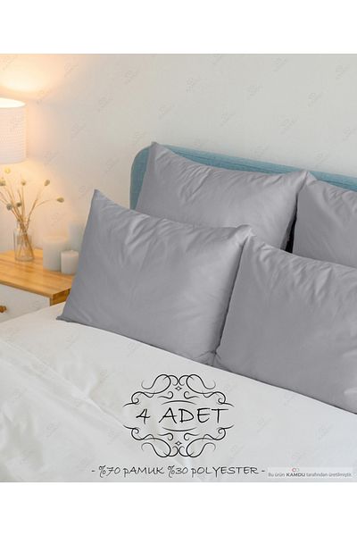 Kamdu 4 Pcs 50X70Cm Colorful Covers Luxury Pillowcases, Cotton Pillowcases, Pillow Mattress