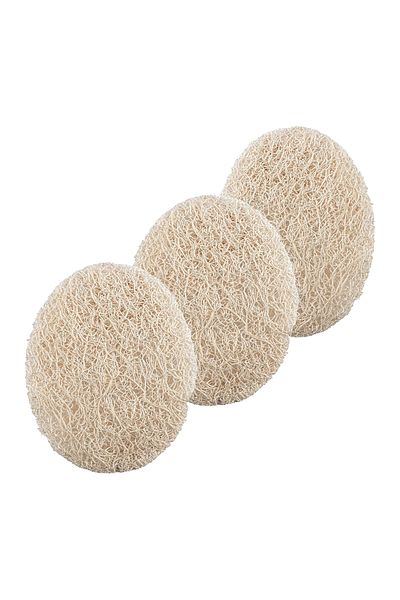 Kifi Natural Pumpkin 3-Pack Facial Peeling Fiber Kf9090