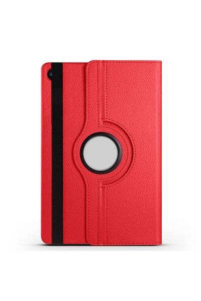 tekno grup Galaxy Tab A9 Zore Rotatable Stand Case - Red