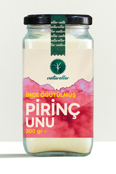 Natureller Pirinç Unu (İNCE ÖĞÜTÜLMÜŞ) 300 gr