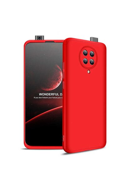 noktaks Redmi K30 Pro Compatible Case Bottom-Top Snap-On 3 Piece Ays Cover - ...