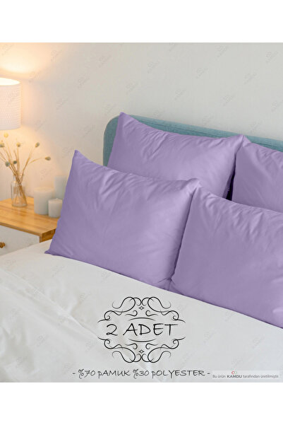 Chicvente 2 قطعة غطاء وسادة فاخر ملون مقاس 50 × 70 سم، غطاء وسادة قطني، مرتبة...